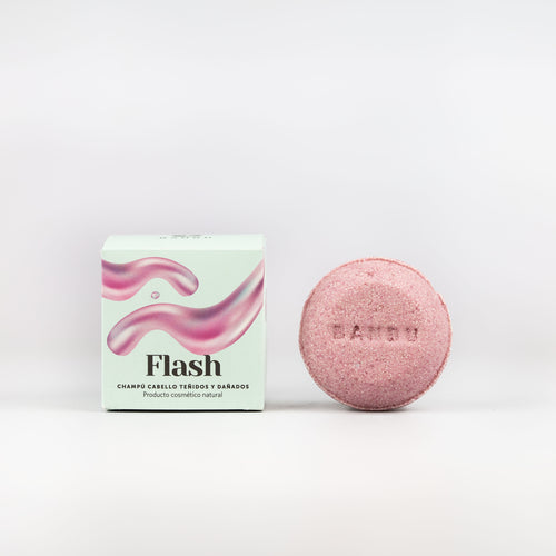 Flash – Champú reparador para cabello teñido y dañado