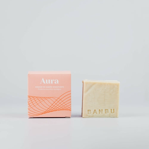 Aura – Jabón facial limpiador desmaquillante